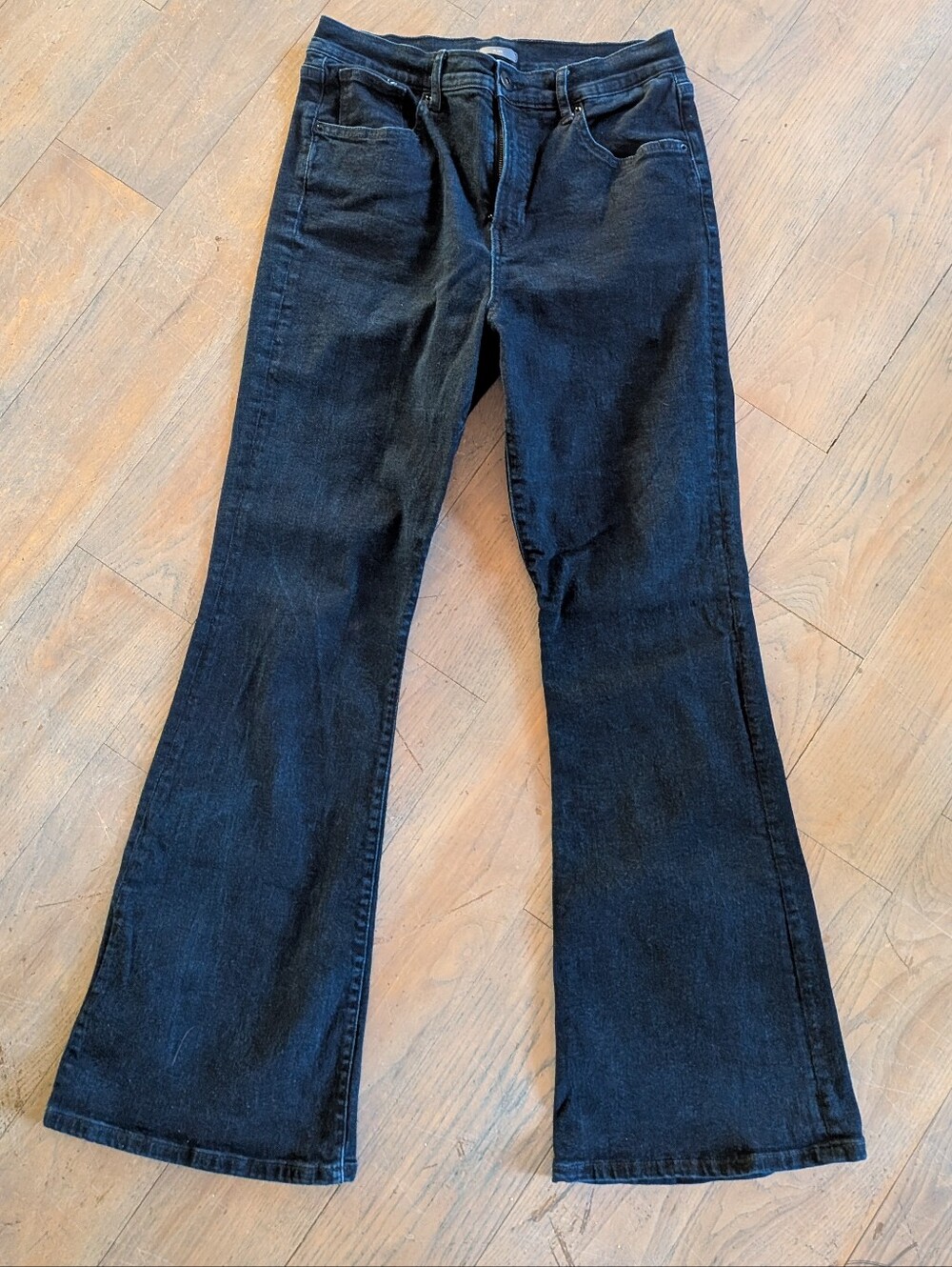 Worthington Flare Jeans Dark Wash Denim